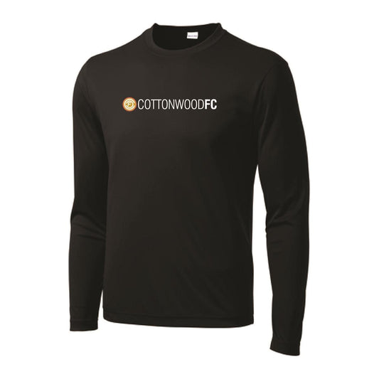 CFC - Men's Long Sleeve 100% Poly Tee - Black