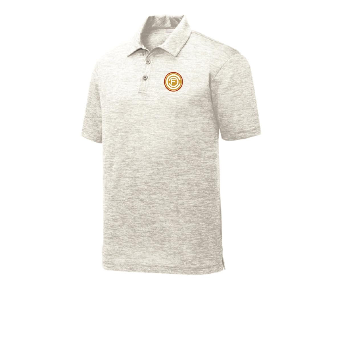 Mens Electric Heather Polo
