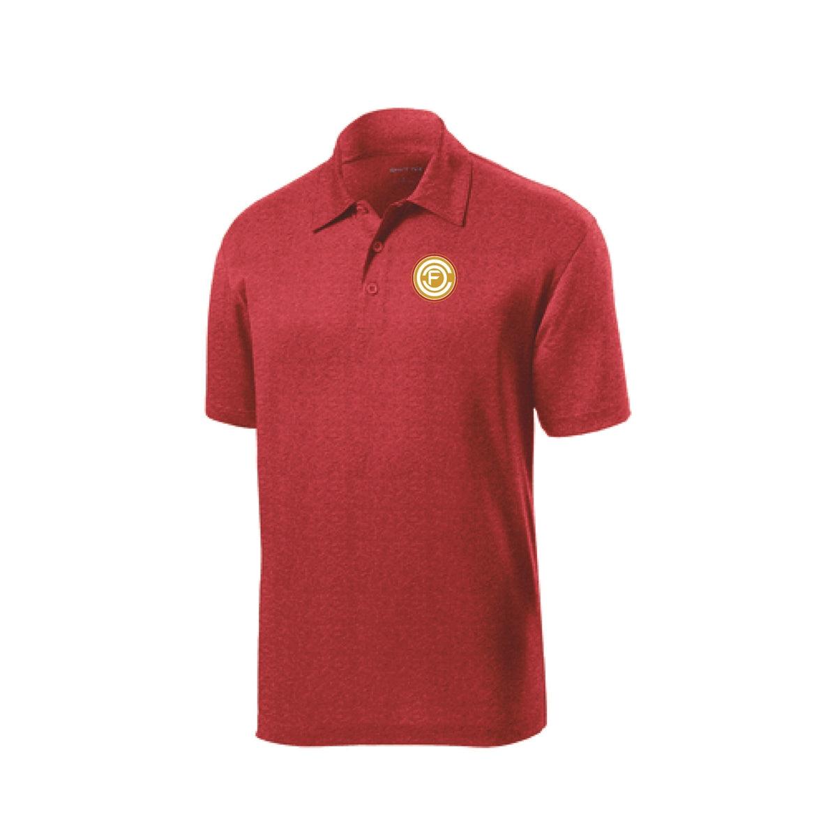 Mens Heather Contender Polo