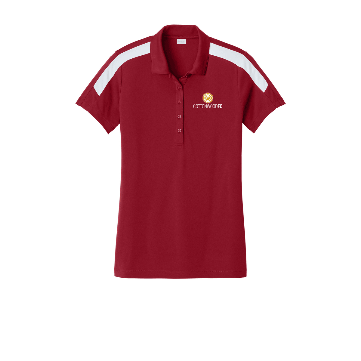 Deep Red/ White - 1