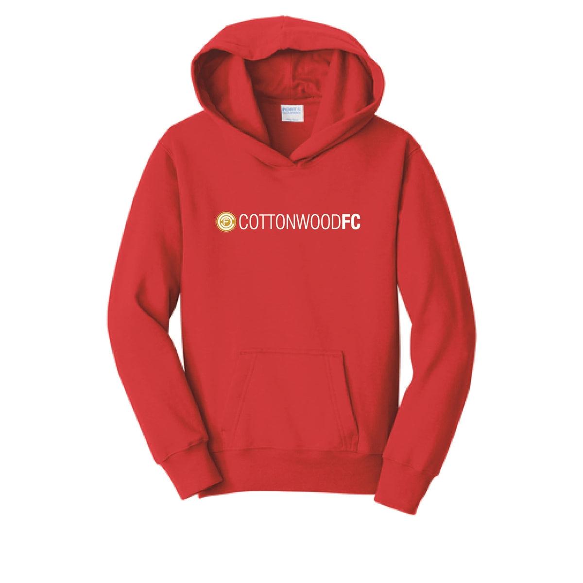 Youth Fan Favorite Hooded Sweatshirt - Red