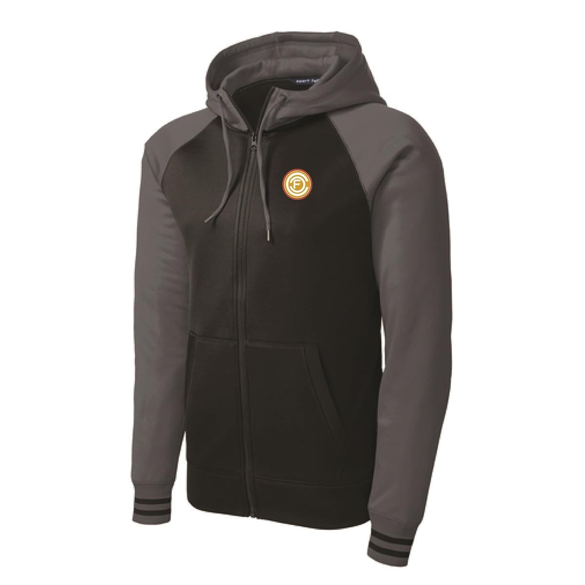 Men's Varsity Fleece Full-Zip Hooded Jacket