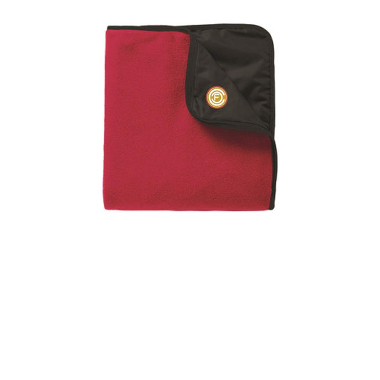 Fleece & Poly Travel Blanket
