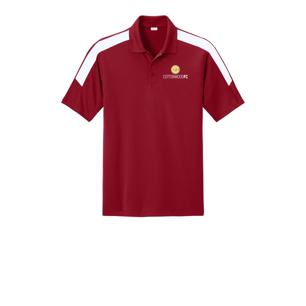 Deep Red/ White - 1