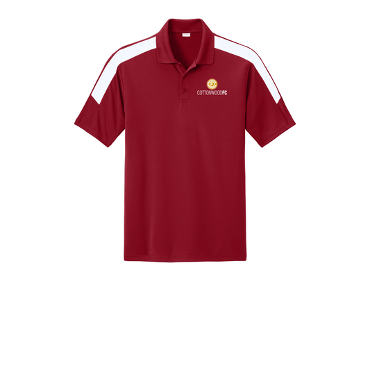 Deep Red/ White - 1